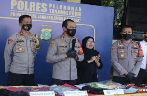 2 Orang Kurir pengantar Sabu Ke Napi, Ditangkap Polisi Di Pelabuhan Tanjung Priok